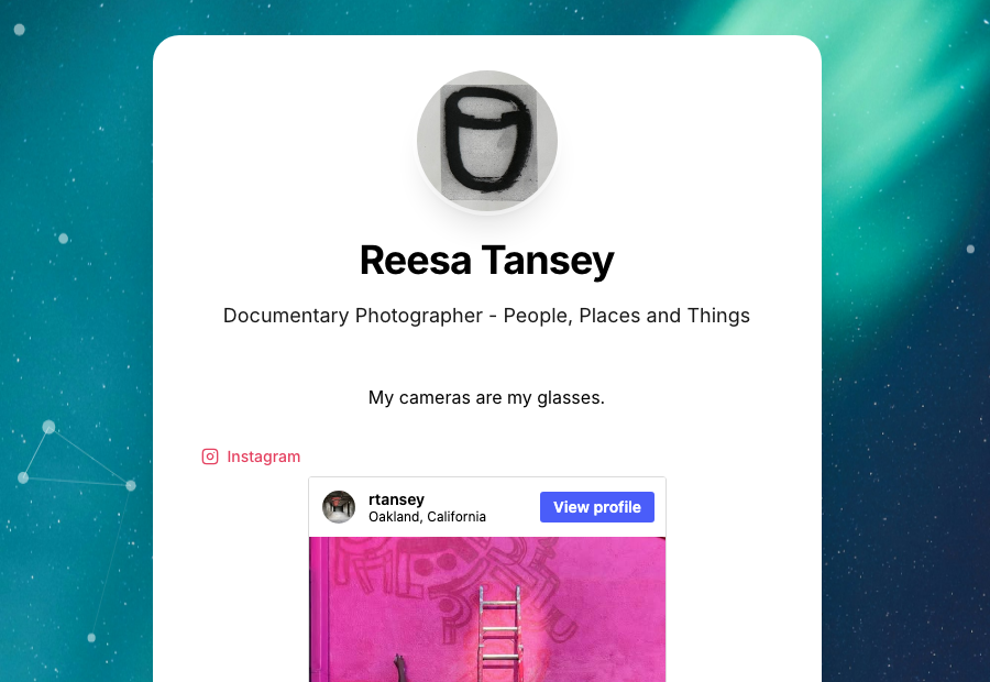 Reesa Tansey's Amped.Bio profile